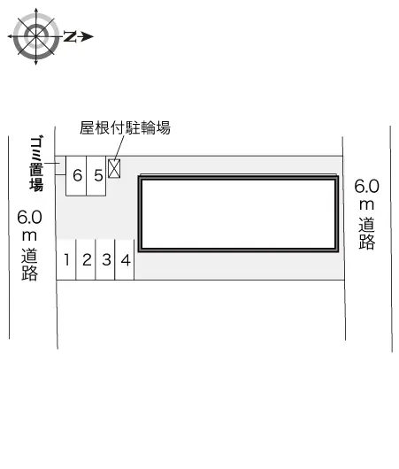 ★手数料０円★八尾市青山町　月極駐車場（LP）